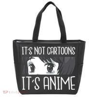 Not Cartoons It's Anime Tote Bag thumb 0