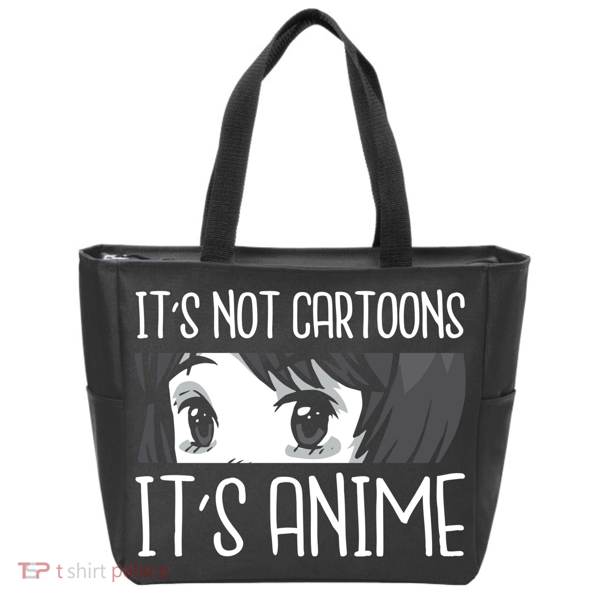Not Cartoons It's Anime Tote Bag
