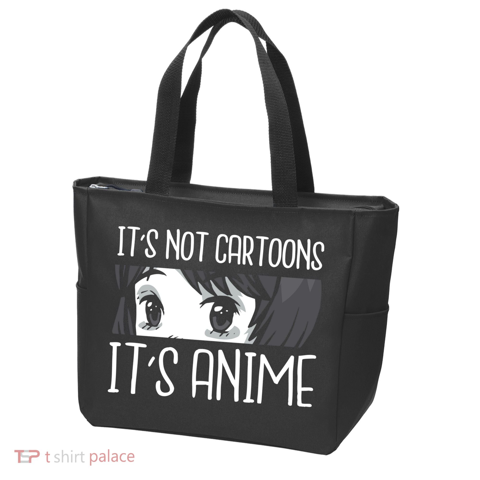 Not Cartoons It's Anime Tote Bag