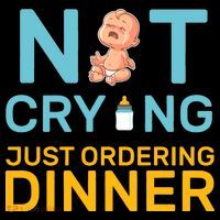 Not Crying Just Ordering Dinner Coffee Mug thumb 5