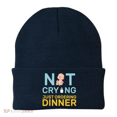 Not Crying Just Ordering Dinner Beanie