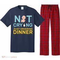 Not Crying Just Ordering Dinner Pajama Set thumb 0