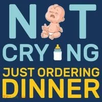 Not Crying Just Ordering Dinner Tank Top thumb 6