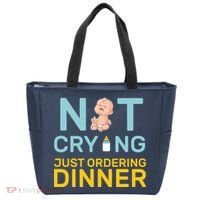 Not Crying Just Ordering Dinner Tote Bag thumb 0