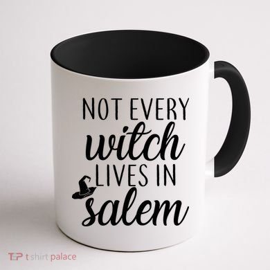 Not Every Witch Live In Salem  Coffee Mug back