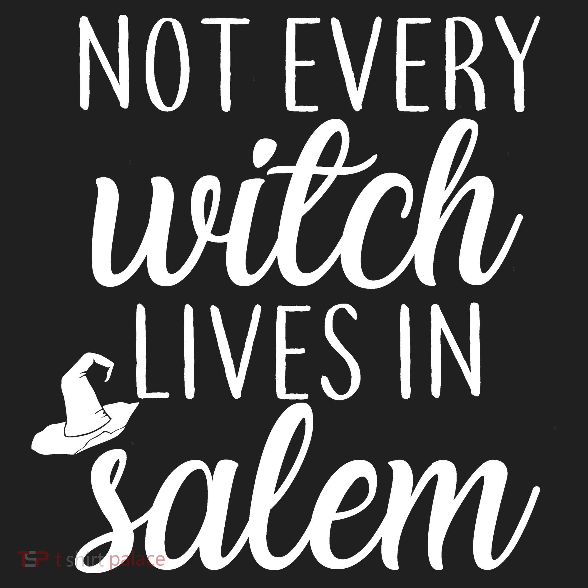 Not Every Witch Live In Salem  Golf Towel