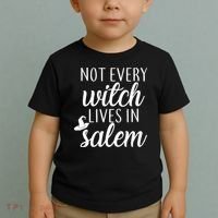 Not Every Witch Live In Salem  Toddler T-Shirt thumb 2
