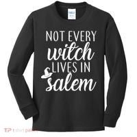Not Every Witch Live In Salem  Kids Long Sleeve Shirt thumb 0