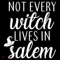 Not Every Witch Live In Salem  Kids Long Sleeve Shirt thumb 2