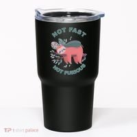 Not Fast Not Furious Sloth Cute Tumbler thumb 0