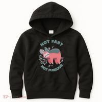 Not Fast Not Furious Sloth Cute Kids Hoodie thumb 0