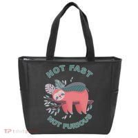Not Fast Not Furious Sloth Cute Tote Bag thumb 0