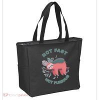 Not Fast Not Furious Sloth Cute Tote Bag thumb 2