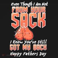 Not From Your Sack I Know You've Still Got My Back Ornament thumb 1