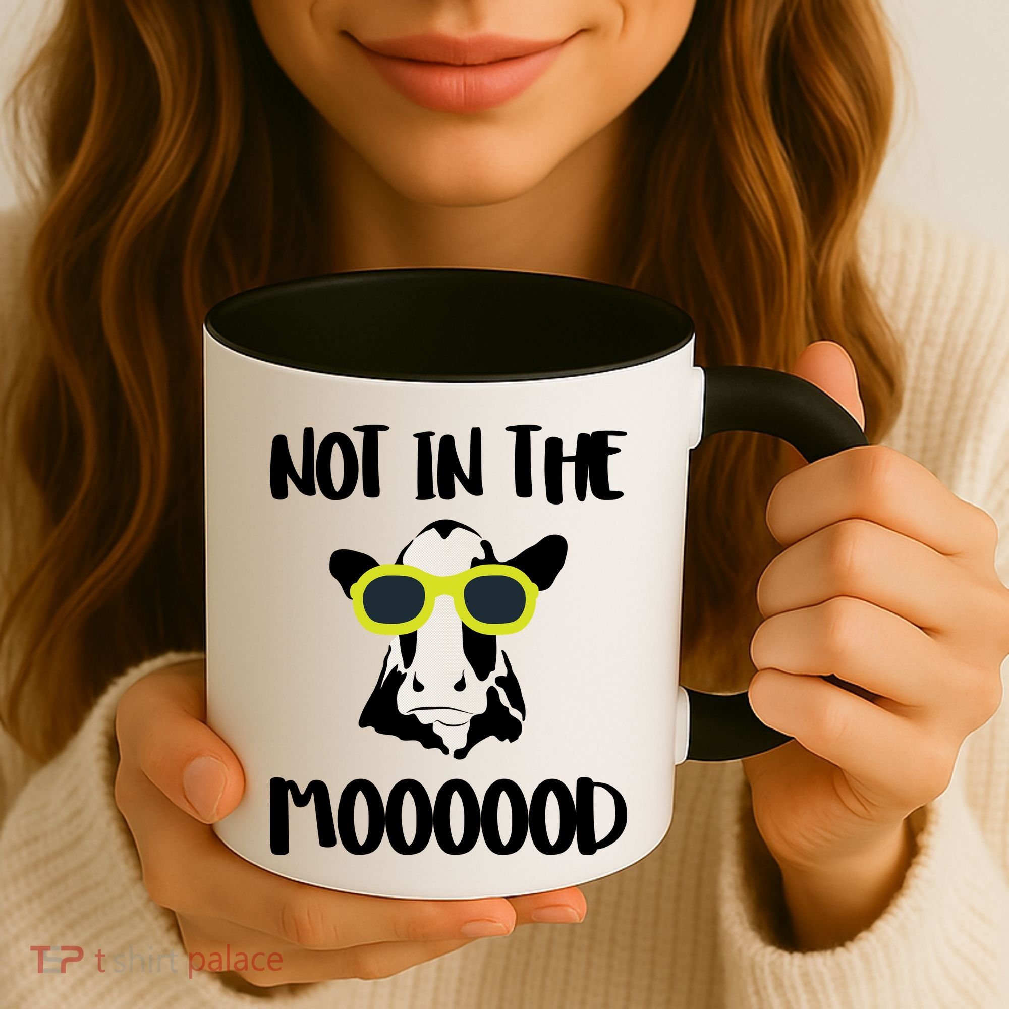 Not In The Moooood Coffee Mug