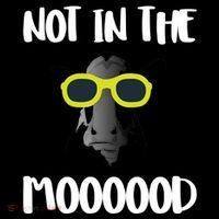 Not In The Moooood Ornament thumb 1