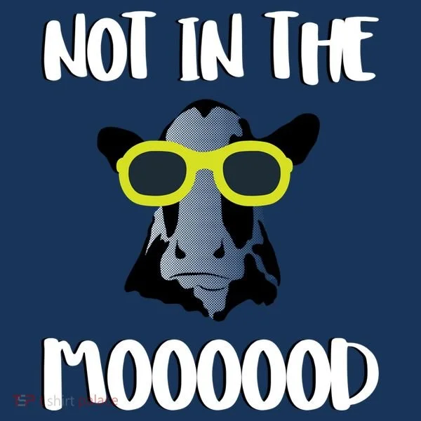 Not In The Moooood Bucket Hat