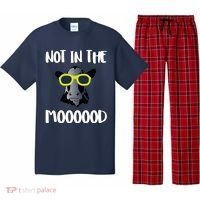 Not In The Moooood Pajama Set thumb 0