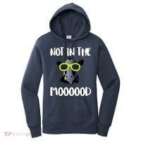 Not In The Moooood Women's Hoodie thumb 0