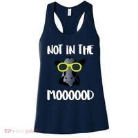 Not In The Moooood Women's Tank Top thumb 0