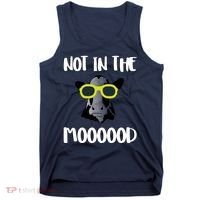 Not In The Moooood Tank Top thumb 0