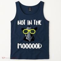 Not In The Moooood Tank Top thumb 2
