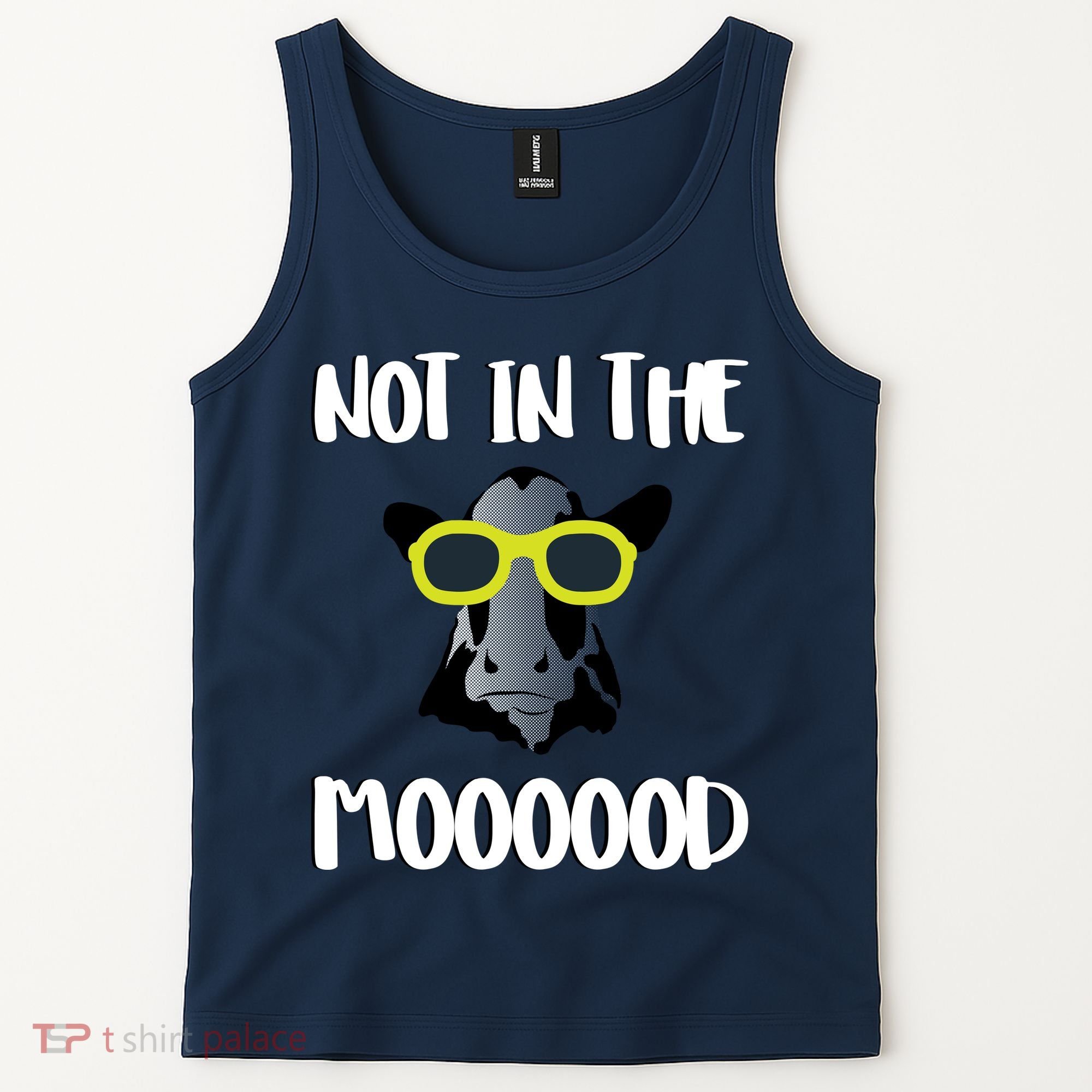 Not In The Moooood Tank Top