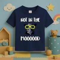 Not In The Moooood Toddler T-Shirt thumb 3