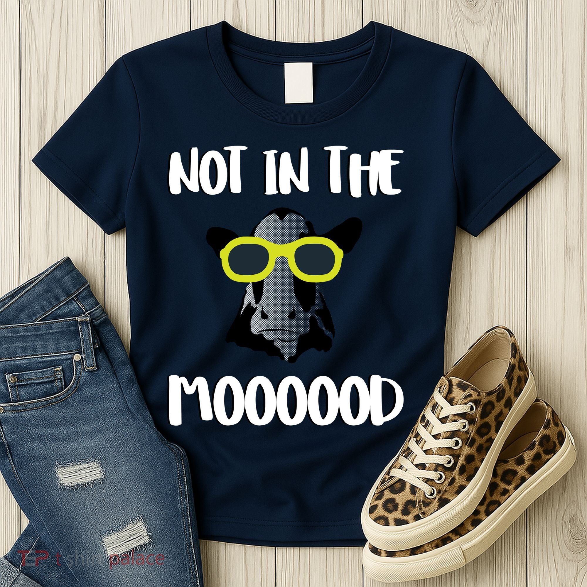 Not In The Moooood Women's T-Shirt