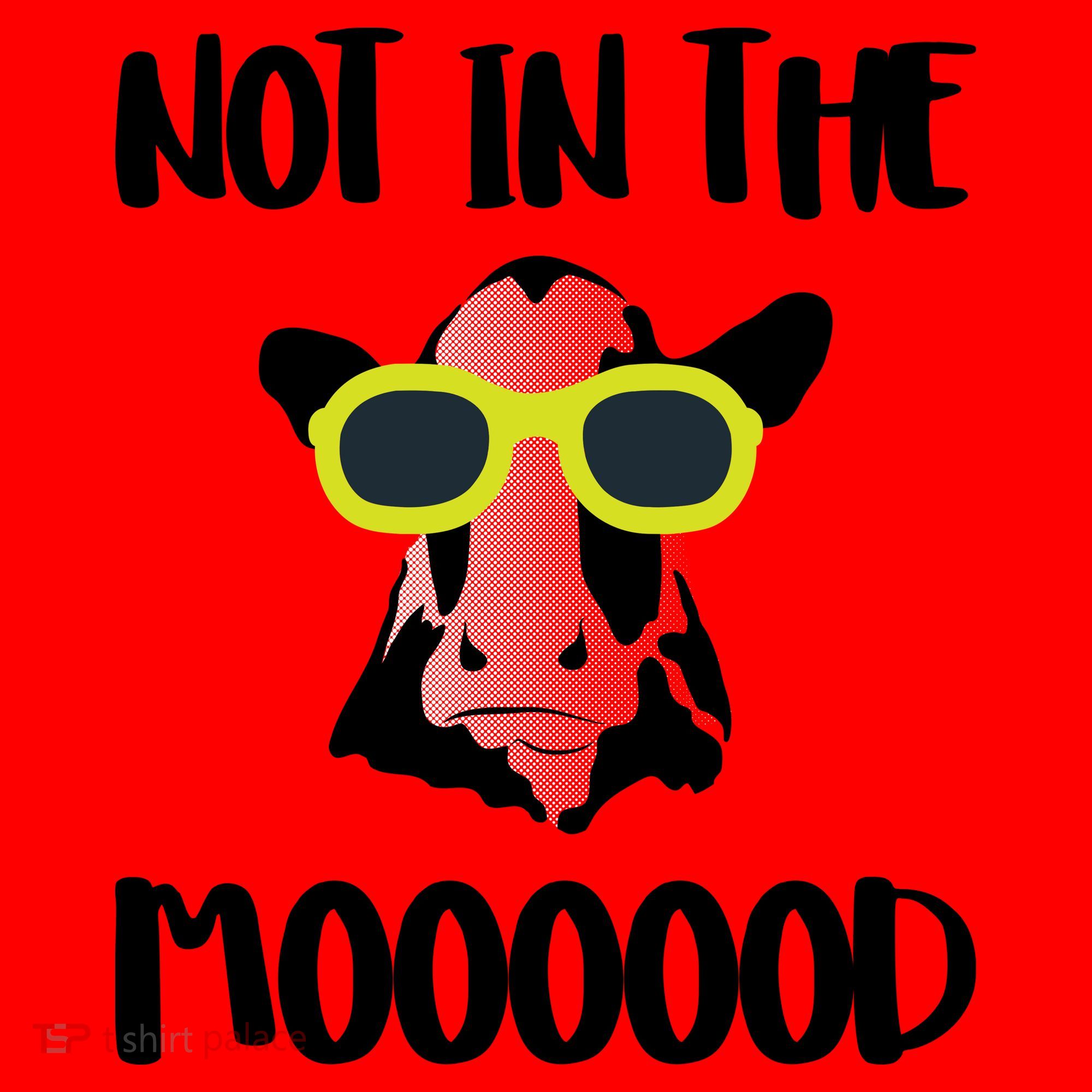 Not In The Moooood Santa Hat