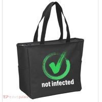 Not Infected Tote Bag thumb 2