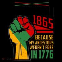 Not July 4th Juneteenth 1865 My Ancestors Weren't Free In 1776 Coffee Mug thumb 5