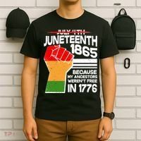 Not July 4th Juneteenth 1885 T-Shirt thumb 6