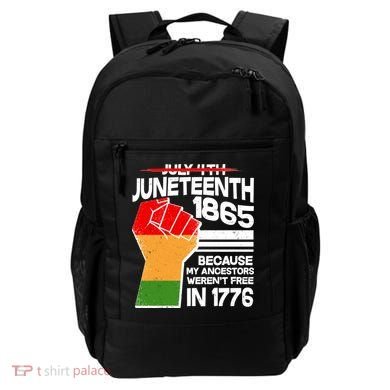 Not July 4th Juneteenth 1885 Backpack