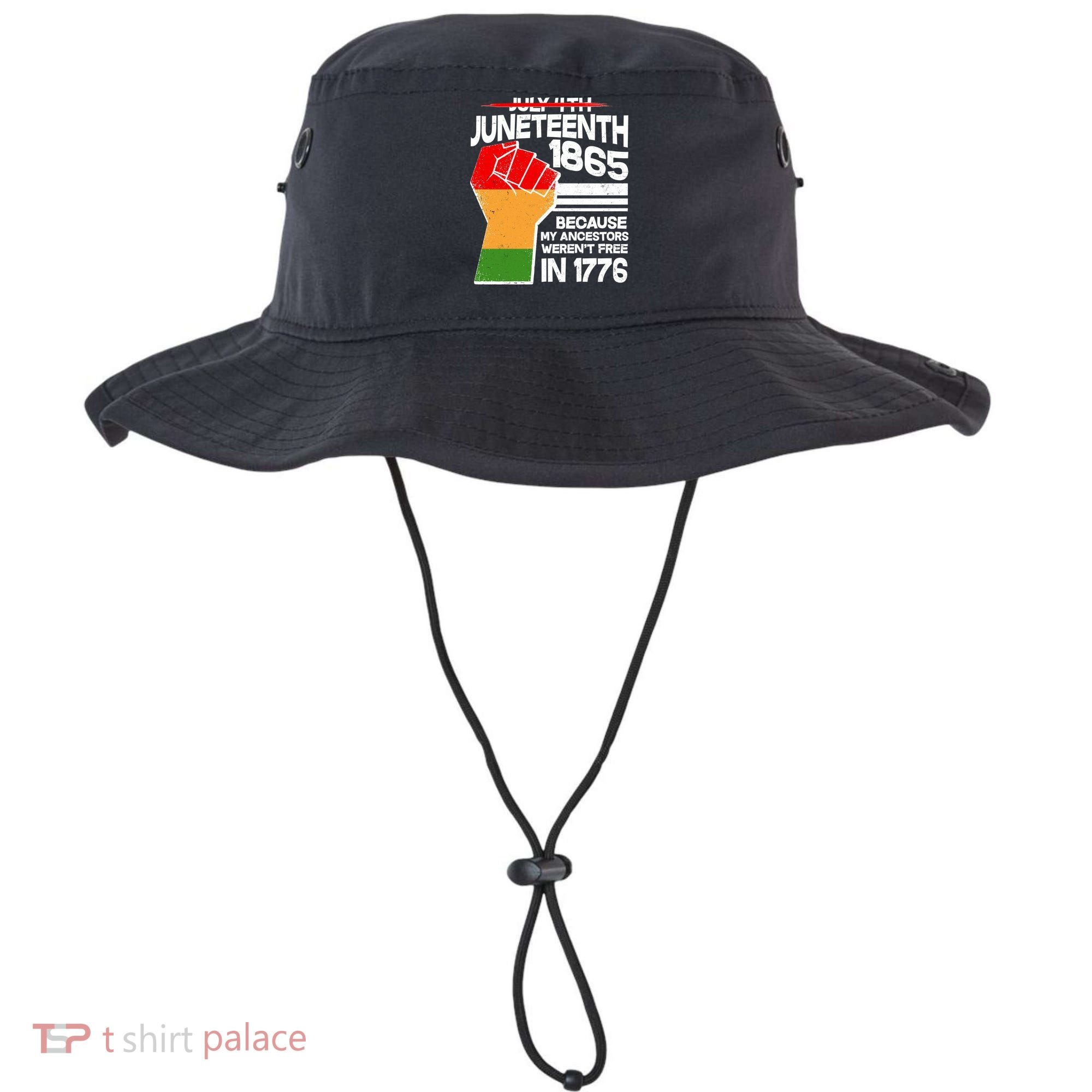 Not July 4th Juneteenth 1885 Bucket Hat