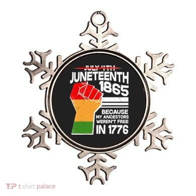 Not July 4th Juneteenth 1885 Ornament