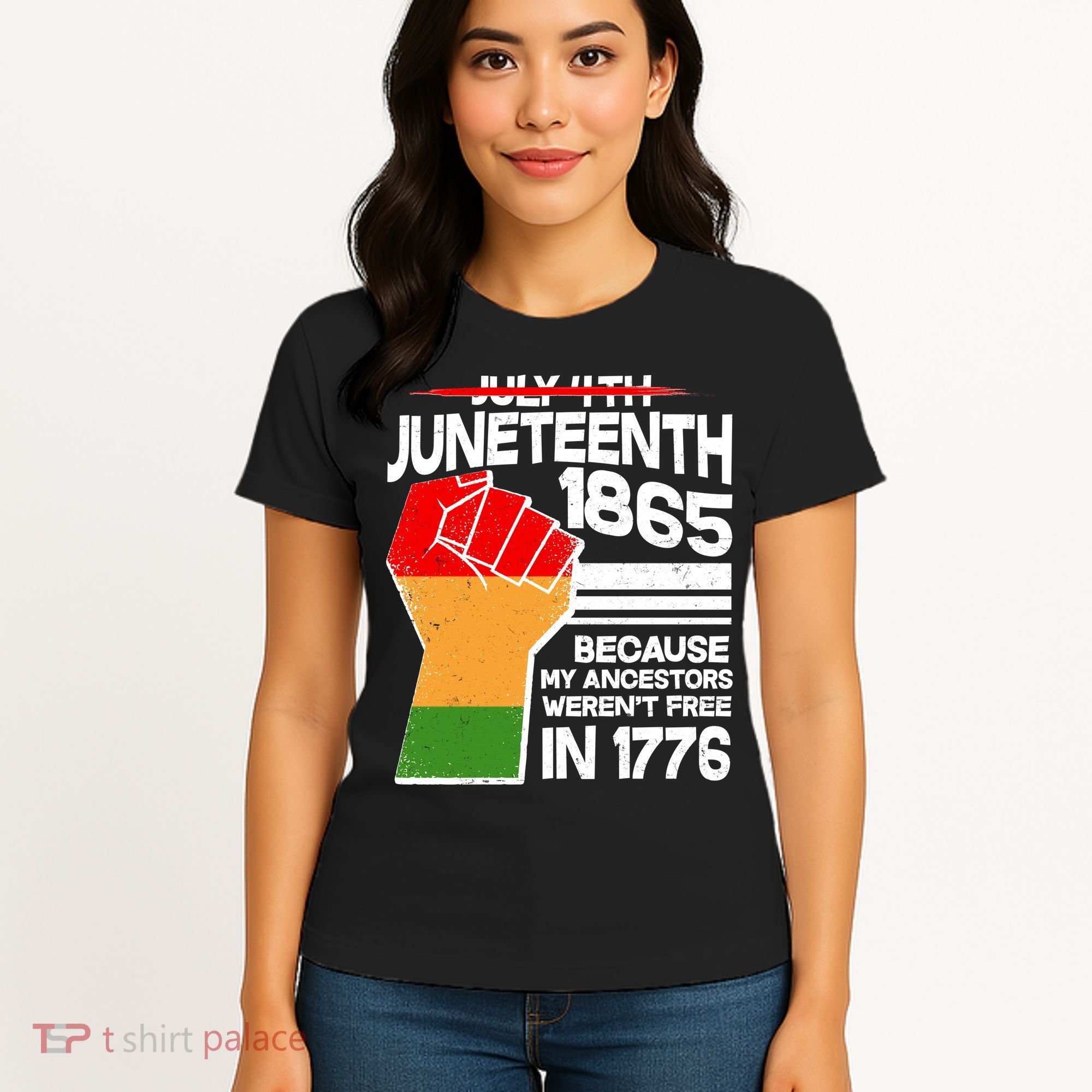 Not July 4th Juneteenth 1885 Women's T-Shirt
