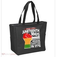 Not July 4th Juneteenth 1885 Tote Bag thumb 2