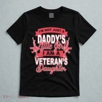 Not just A Daddy's Little Girl I'm A Veterans Daughter T-Shirt thumb 5