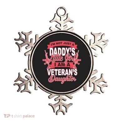 Not just A Daddy's Little Girl I'm A Veterans Daughter Ornament