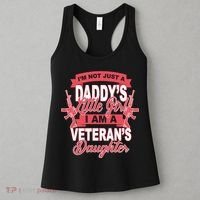 Not just A Daddy's Little Girl I'm A Veterans Daughter Women's Tank Top thumb 3