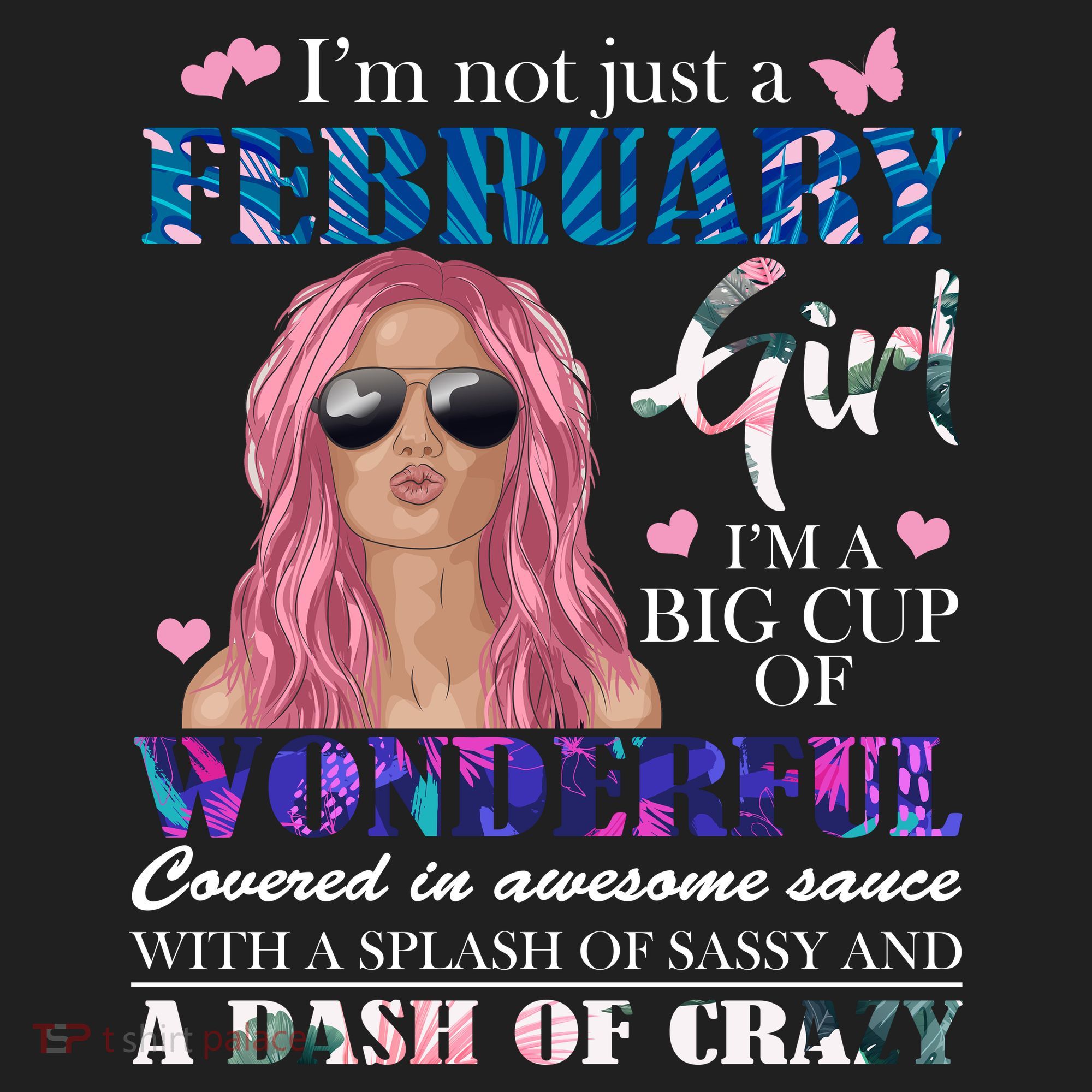 Not Just A February Girl Wonderful Sassy Birthday  Beanie