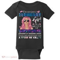 Not Just A February Girl Wonderful Sassy Birthday  Baby Bodysuit thumb 0