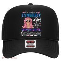 Not Just A Janurary Girl Wonderful Sassy Birthday  Hat thumb 0
