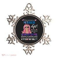 Not Just A March Girl Wonderful Sassy Birthday  Ornament thumb 0