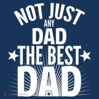 Not Just Any Dad The Best Dad Coaster thumb 2