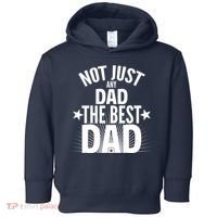 Not Just Any Dad The Best Dad Toddler Hoodie thumb 0