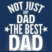 Not Just Any Dad The Best Dad Tank Top thumb 6