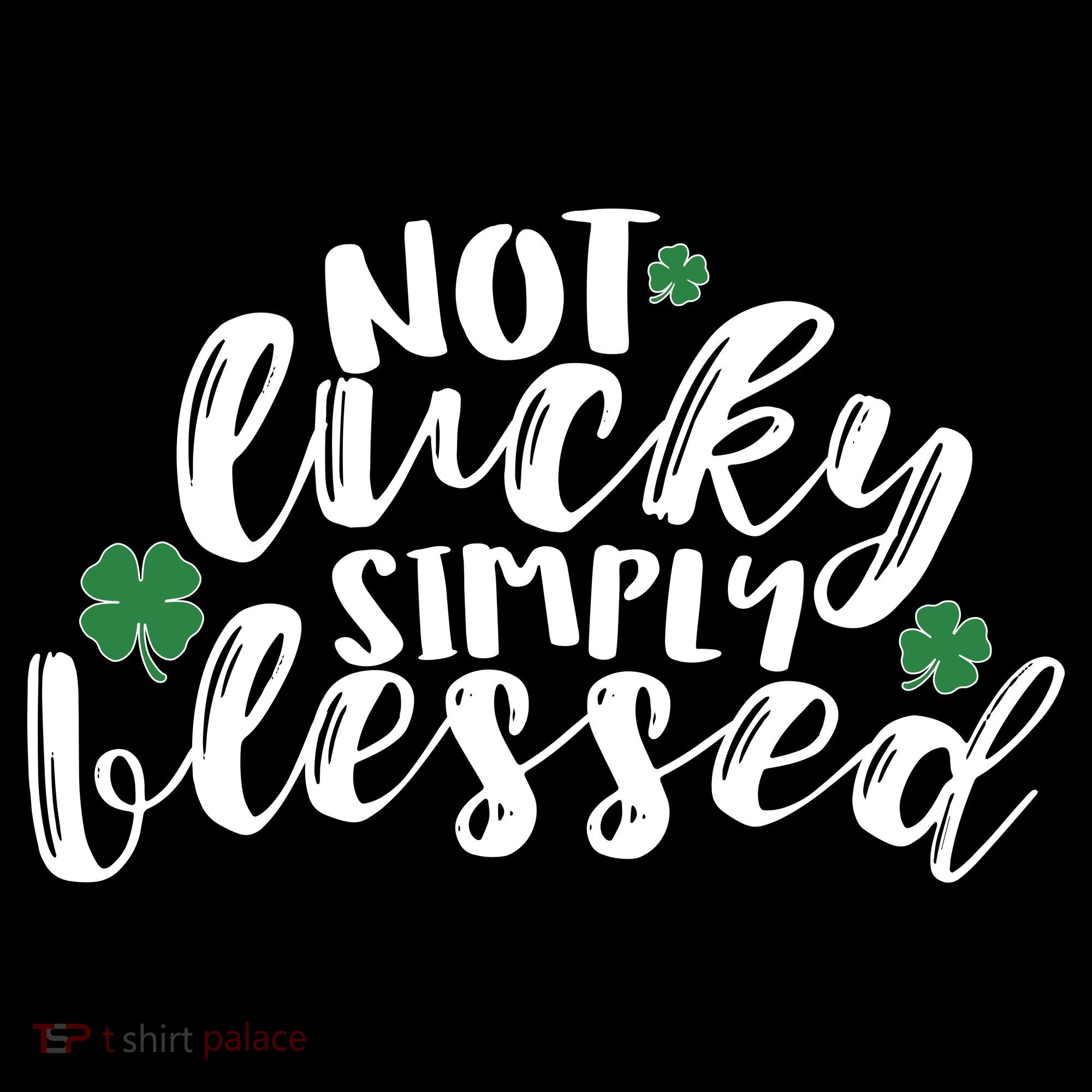 Not Lucky Simply Blessed Apron