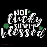 Not Lucky Simply Blessed Coaster thumb 2